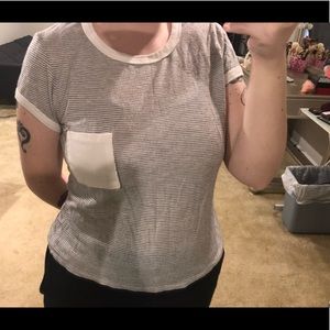 Stripped crop top
